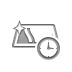 silver,clock icon