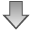 black,down,descend,download,fall,decrease,descending icon