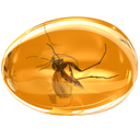 amber, gem, jewel, komar, mosquito, precious, succinite icon