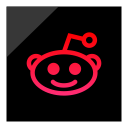 logo, media, reddit, social svg vector icon