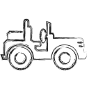 hummer, jeep, military, uaz svg vector icon