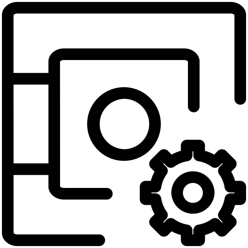Demand Side Production Management svg vector icon