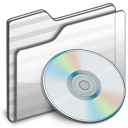 music,folder,white icon