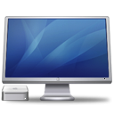 cinema, display, macminiblue icon