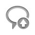 speech,balloon,balloon up,up icon