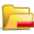 delete, folder, open icon