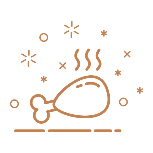 Drumsticks svg vector icon