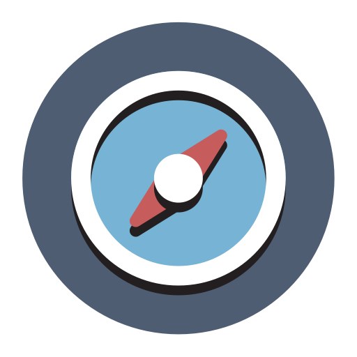 Compass svg vector icon