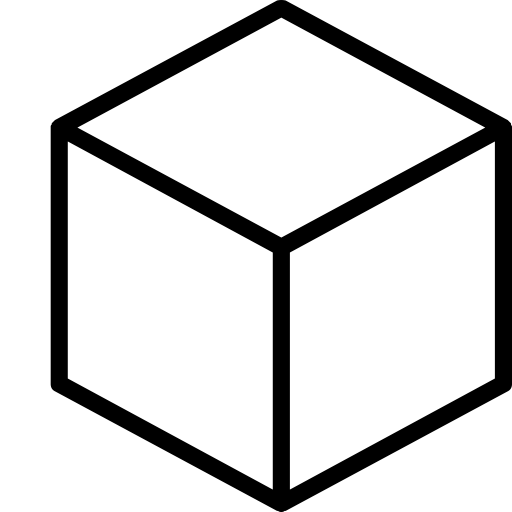 Cube Cube svg vector icon
