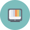 analog, display, electronics, media, retro, television, tv svg vector icon