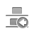 distribute,vertica,bottom,left icon