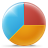 chart, pie icon