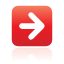 button, navigation, red, right icon