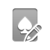game,card,spade,pencil icon