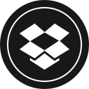 dropbox, logo, media, social svg vector icon