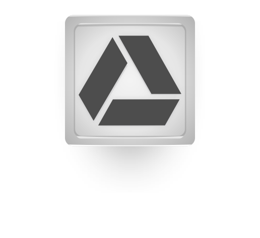 google,drive,dark,gray,glow icon