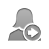 user,woman,right icon