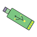 drive, flash drive, storage, usb svg vector icon