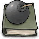 bomb,book icon