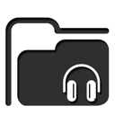 folder, music icon
