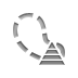 selection,custom,shape,pyramid icon