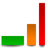 difference, difficult, games, uneven chart icon