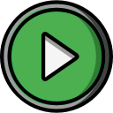 audio, media, media player, music, play, video player svg vector icon