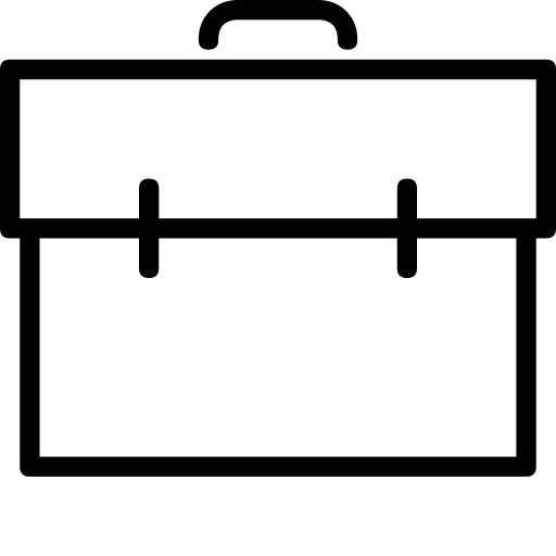 Briefcase svg vector icon