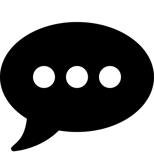 Commenting svg vector icon