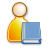 user,library,account,profile,people,human icon