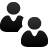 friends, group, people, users icon