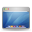 aqua, blue, desktop icon