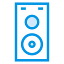 announcement, loudspeakers, megaphone, sound, speaker, voice, volume svg vector icon