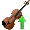 violin,violin up,up,instrument,ascend,rise,ascending,upload,increase icon