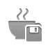 coffee,diskette icon