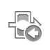 wire,transfer,left icon