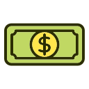bank, cash, coin, dollar, money, payment svg vector icon