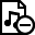 document,music,remove,file,paper,delete,del icon