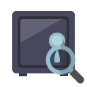 safety,box,zoom icon