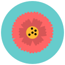aroma, blossom, flower, flowers, marigoldм, nature svg vector icon