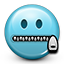 emot, mouth closed, secret, smiley, smiley face icon