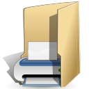 folder,print,printer icon