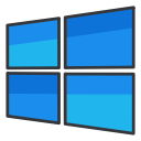 computer, media, network, social, software, windows svg vector icon