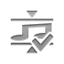audio,compress,checkmark icon