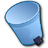 empty,trash,blank,recycle bin icon