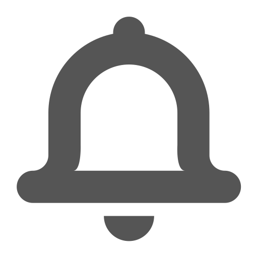 Bell svg vector icon