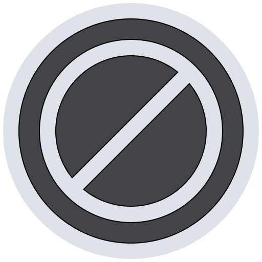 stop,cancel,no icon