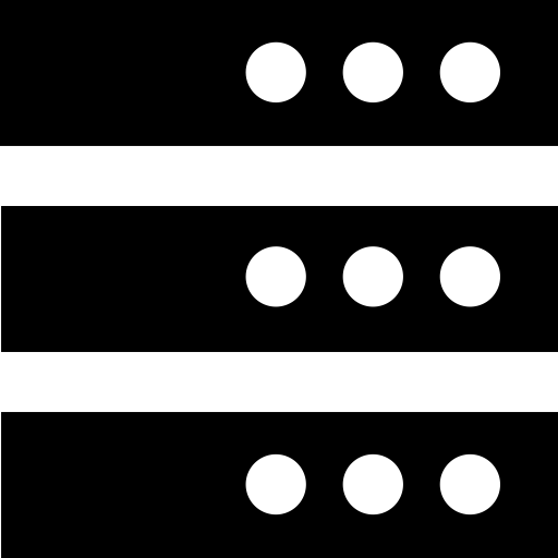 Elastic Block Storage svg vector icon