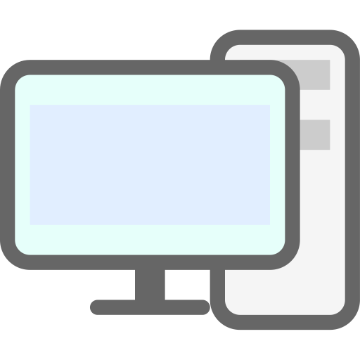 Pc svg vector icon