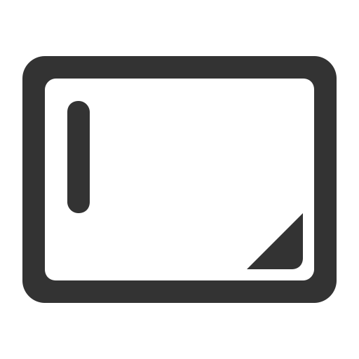 Symbol Multiline Input Box svg vector icon